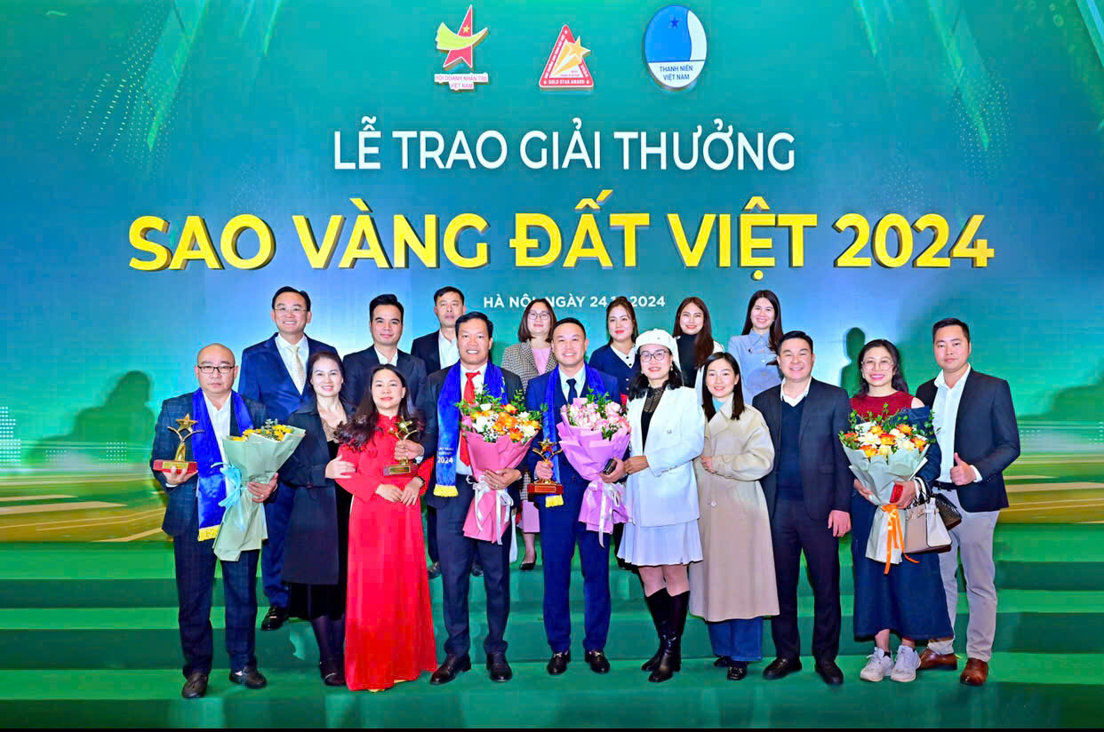 CHÚC MỪNG 03 DOANH NGHIỆP QUẢNG NINH ĐẠT GIẢI THƯỞNG SAO VÀNG ĐẤT VIỆT 2024